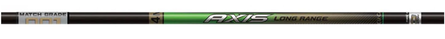 Easton Axis 4mm Long Range Match Grade Shafts w/Half Outs