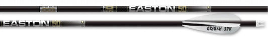 Easton 5.0 Match Grade Fletched Arrows - 6pk